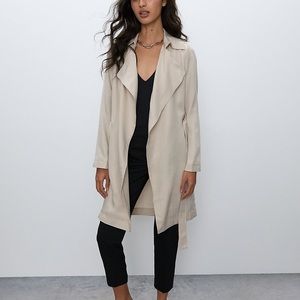Babaton Maximo Flowy Trench Coat